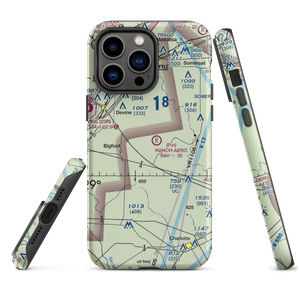 Ranch-Aero Airport (78TA) VFR Sectional  Tough iPhone Case