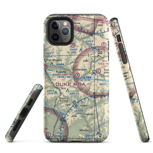 Ranch-Aero Airport (PN90) VFR Sectional  Tough iPhone Case