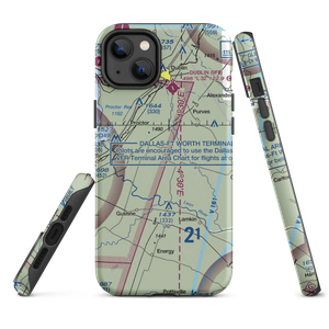 Rancho Deluxe Airport (81TS) VFR Sectional  Tough iPhone Case