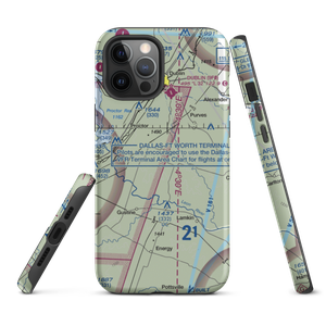 Rancho Deluxe Airport (81TS) VFR Sectional  Tough iPhone Case