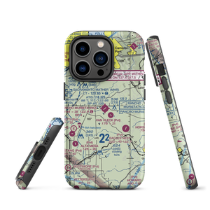 Rancho Murieta Airport (RIU) VFR Sectional  Tough iPhone Case