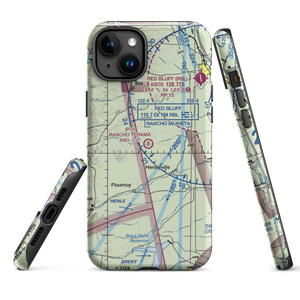 Rancho Tehama Airport (49CN) VFR Sectional  Tough iPhone Case