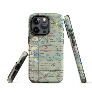 Randall's Roost Airport (NY34) VFR Sectional  Tough iPhone Case