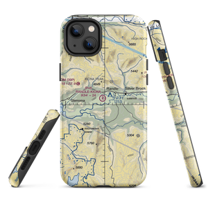 Randle-Kiona Airpark (WN55) VFR Sectional  Tough iPhone Case