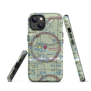 Randolph County Airport (I22) VFR Sectional  Tough iPhone Case
