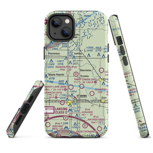 Randolph's Landing Area Airport (82MI) VFR Sectional  Tough iPhone Case