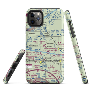 Randolph's Landing Area Airport (82MI) VFR Sectional  Tough iPhone Case