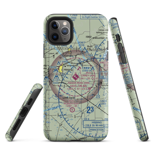 Range Regional Airport (HIB) VFR Sectional  Tough iPhone Case