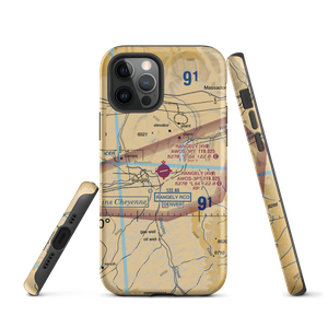 Rangely Airport (4V0) VFR Sectional  Tough iPhone Case