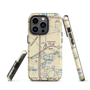 Rankin Airport (49F) VFR Sectional  Tough iPhone Case