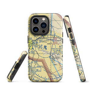 Rapid City Regional Airport (RAP) VFR Sectional  Tough iPhone Case