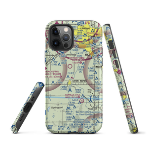 Rapids Airway Airport (04MI) VFR Sectional  Tough iPhone Case