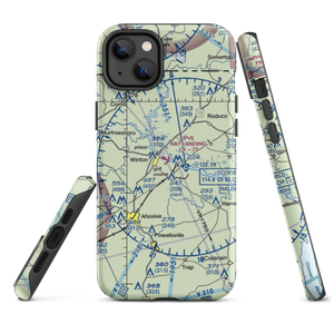 Rat Landing Seaplane Base (NC18) VFR Sectional  Tough iPhone Case