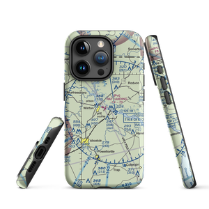 Rat Landing Seaplane Base (NC18) VFR Sectional  Tough iPhone Case