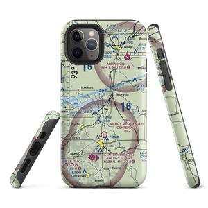 Rathbun Lake Airport (IA05) VFR Sectional  Tough iPhone Case