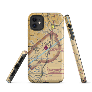 Raton Municipal-Crews Field (RTN) VFR Sectional  Tough iPhone Case