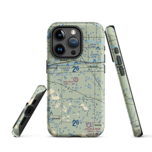 Rau Field (ND40) VFR Sectional  Tough iPhone Case