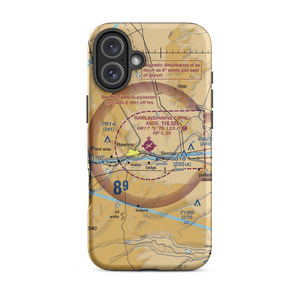 Rawlins Municipal Airport/Harvey Field (RWL) VFR Sectional  Tough iPhone Case