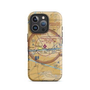 Rawlins Municipal Airport/Harvey Field (RWL) VFR Sectional  Tough iPhone Case