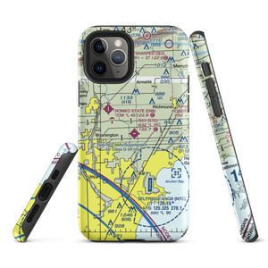 Ray Community Airport (57D) VFR Sectional  Tough iPhone Case
