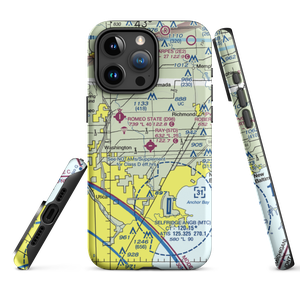 Ray Community Airport (57D) VFR Sectional  Tough iPhone Case