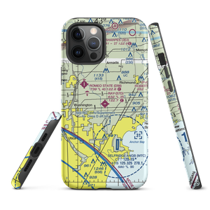 Ray Community Airport (57D) VFR Sectional  Tough iPhone Case