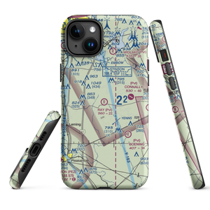 Ray Farm Airport (1TE7) VFR Sectional  Tough iPhone Case