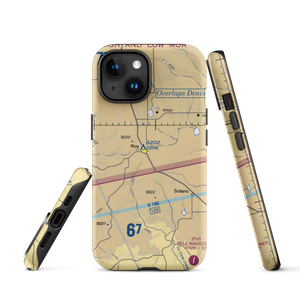 Ray Ranch Airport (NM17) VFR Sectional  Tough iPhone Case