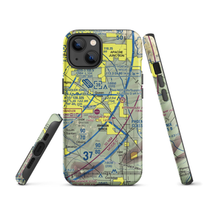 Ray Schnepf Ranch Airport (47AZ) VFR Sectional  Tough iPhone Case