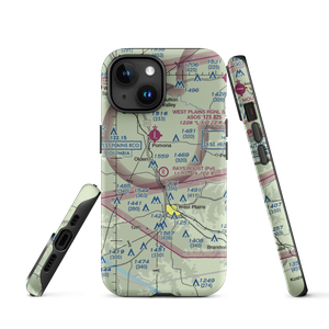 Ray's Roost Airport (94MO) VFR Sectional  Tough iPhone Case