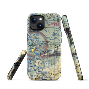 Ray's Stall Airport (21TN) VFR Sectional  Tough iPhone Case