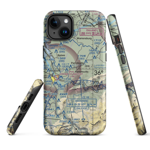 Ray's Stall Airport (21TN) VFR Sectional  Tough iPhone Case