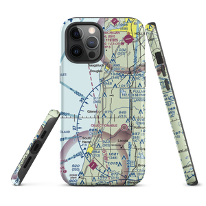 Reading Airport (MI76) VFR Sectional  Tough iPhone Case