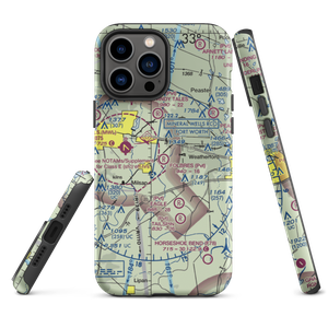 Reb Folbre's Place Airport (TE34) VFR Sectional  Tough iPhone Case