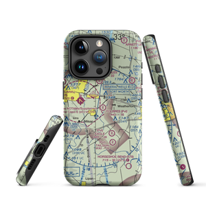 Reb Folbre's Place Airport (TE34) VFR Sectional  Tough iPhone Case