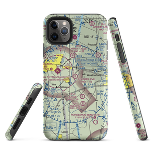 Reb Folbre's Place Airport (TE34) VFR Sectional  Tough iPhone Case