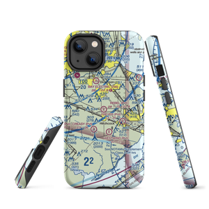 Rebel Field (TX66) VFR Sectional  Tough iPhone Case