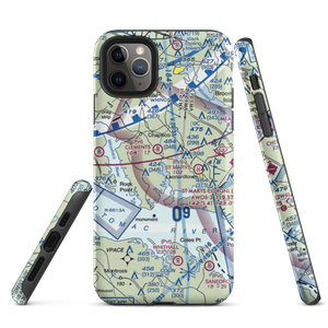 Recompense Farm Airport (2MD1) VFR Sectional  Tough iPhone Case