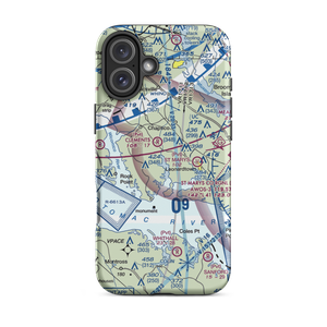 Recompense Farm Airport (2MD1) VFR Sectional  Tough iPhone Case