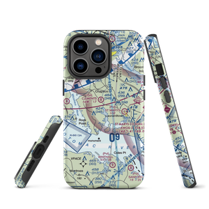 Recompense Farm Airport (2MD1) VFR Sectional  Tough iPhone Case