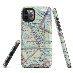 Recreation Corporation Airport (33FA) VFR Sectional  Tough iPhone Case