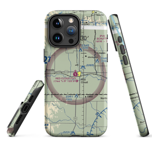 Red Cloud Municipal Airport (7V7) VFR Sectional  Tough iPhone Case