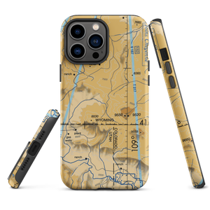 Red Creek Ranch Airport (WY41) VFR Sectional  Tough iPhone Case