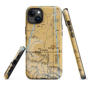 Red Creek Ranch Airport (WY41) VFR Sectional  Tough iPhone Case