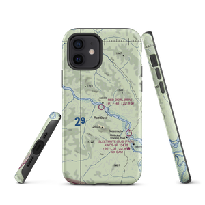 Red Devil Airport (RDV) VFR Sectional  Tough iPhone Case