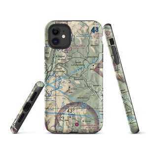 Red Fox Airport (VT02) VFR Sectional  Tough iPhone Case