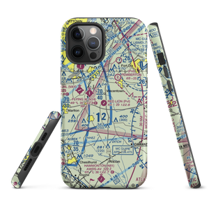 Red Lion Airport (JY73) VFR Sectional  Tough iPhone Case