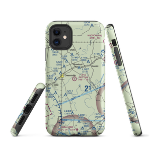 Red Oak Airport (MO48) VFR Sectional  Tough iPhone Case