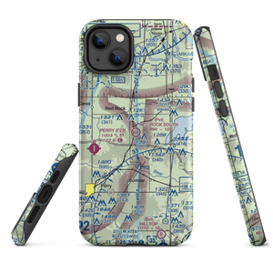 Red Rock South Airport (OL12) VFR Sectional  Tough iPhone Case