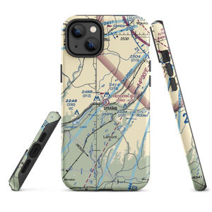 Redfern Aerodrome (WN41) VFR Sectional  Tough iPhone Case
